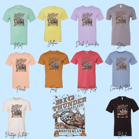 Big Thunder Mountain Railroad Tshirt