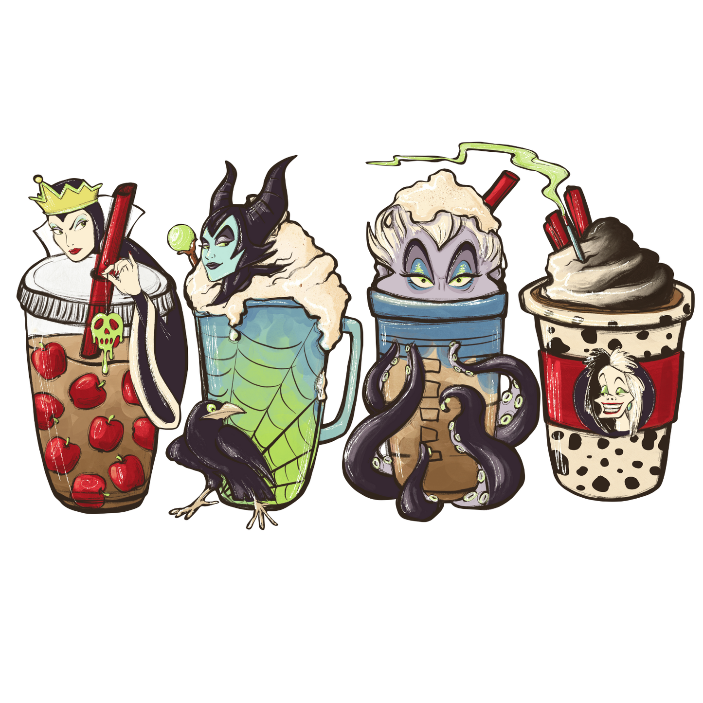 Villains Coffee Tshirt