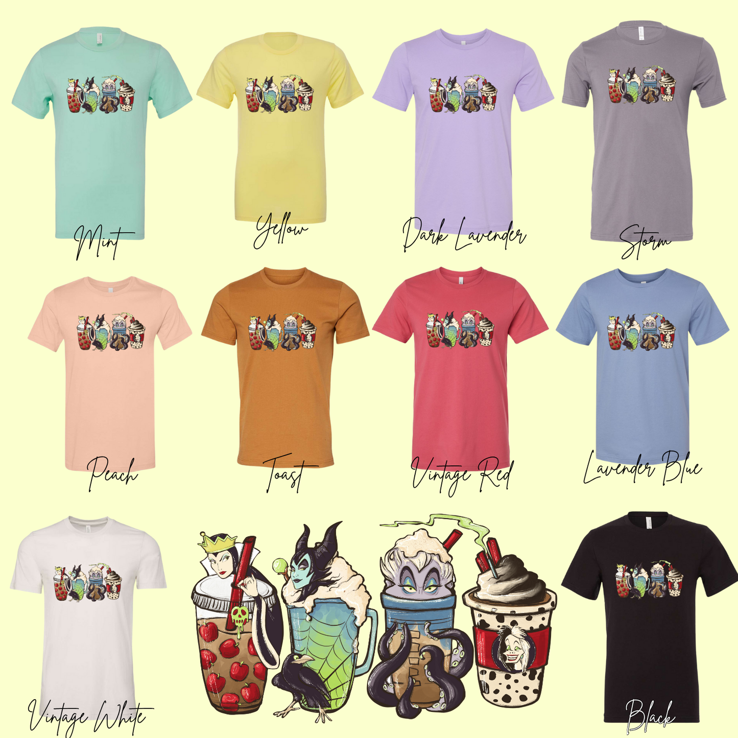 Villains Coffee Tshirt